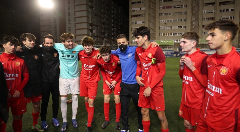 Luis García, CF Damm: ”Volem fer història a la Copa i jugar contra un rival d’un altre grup”